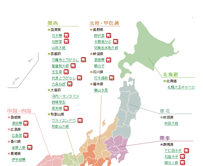 地図上部