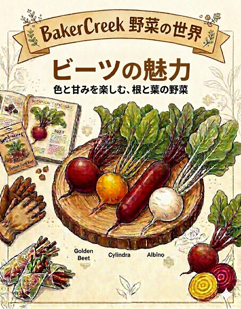 ビーツ｜BakerCreek｜野菜の世界の写真