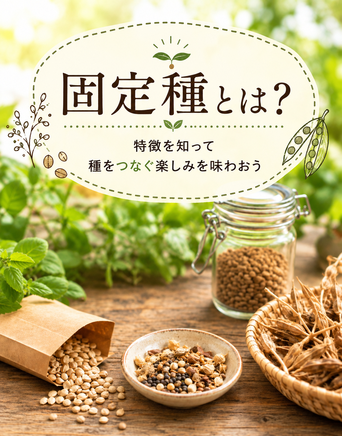 固定種とは?特徴を知って種をつなぐ楽しみを味わおうの写真